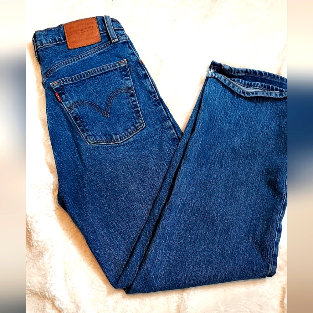 Levi's Blue Straight Jeans Classic Denim
